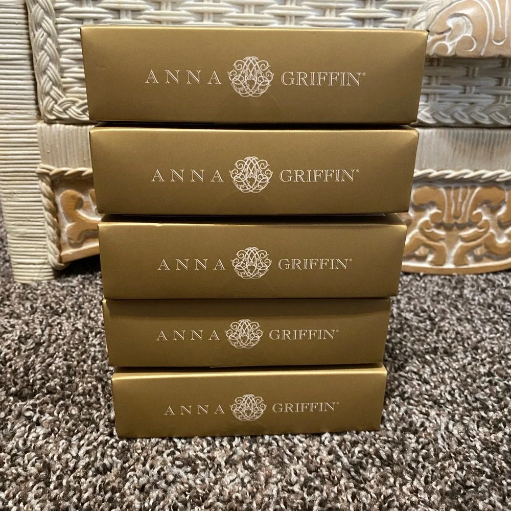 New Sealed Anna Griffin 5 sets (50ct) handmade Holiday Cards Envelopes Christmas